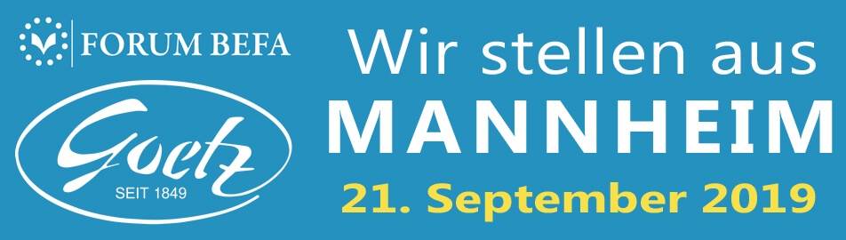 19. Bestattungfachausstellung FORUM BEFA in Mannheim am 21. September 2019